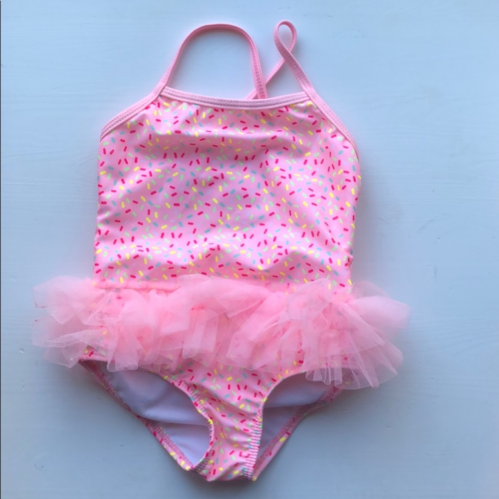 Cupcake tutu swim suit